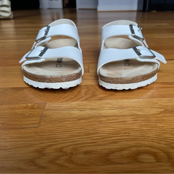 Birkenstock Milano Birko-Flor Sandals White Size 10 (41) - Picture 12 of 15